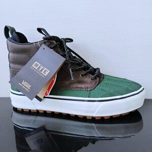 Vans Men's Sk8-Hi Del Pato MTE-2 Sneaker in Warmth & Freshness Brown / Green